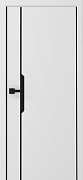 ПГ Vinyl PRO Графика-4 800 белый (композит кромка2 П-образная черная)